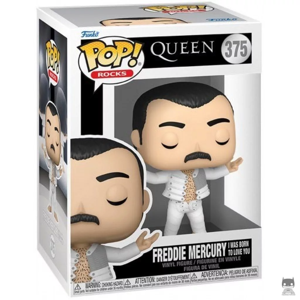 Figurine Funko POP Freddie Mercury (I Was Born To Love You) avec boîte