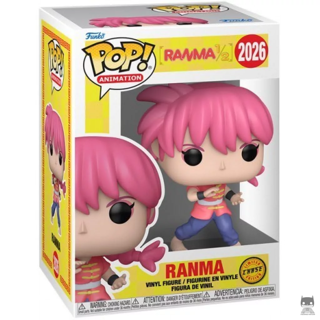 Figurine Funko POP Ranma (Chase) avec boîte