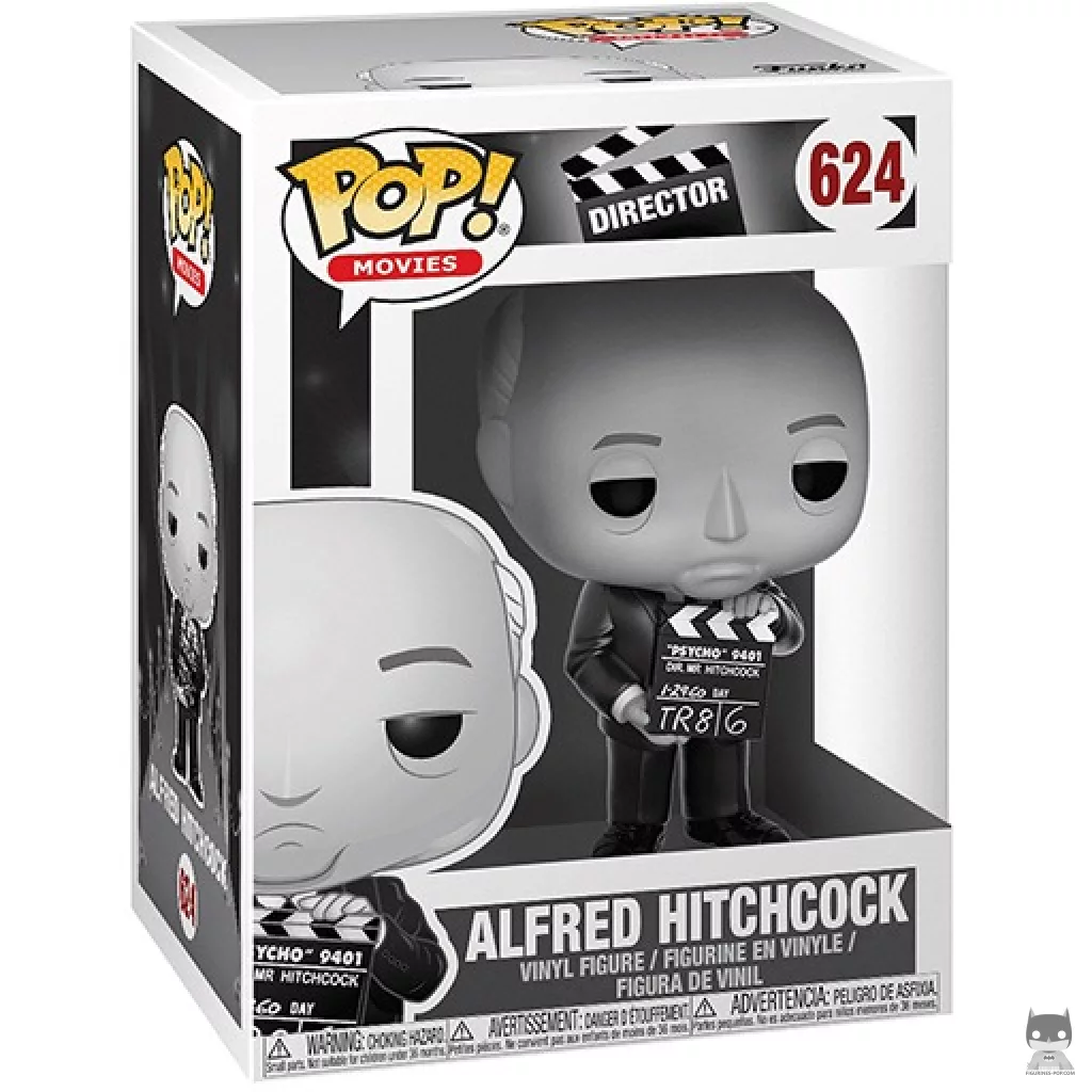 Figurine Funko POP Alfred Hitchcock avec boîte