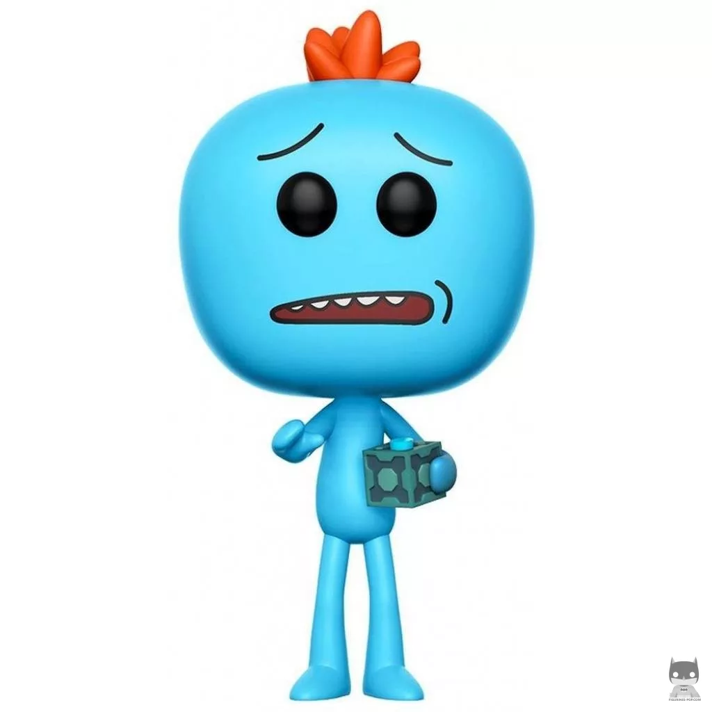 Figurine Funko POP Mr. Meeseeks avec Boîte Meeseeks (Rick et Morty)