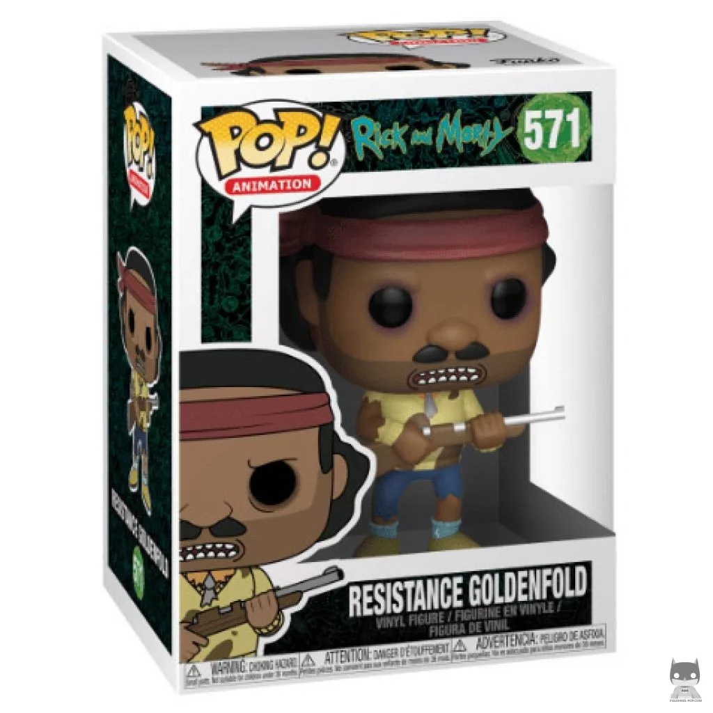 Figurine Funko POP Résistance Goldenfold avec boîte