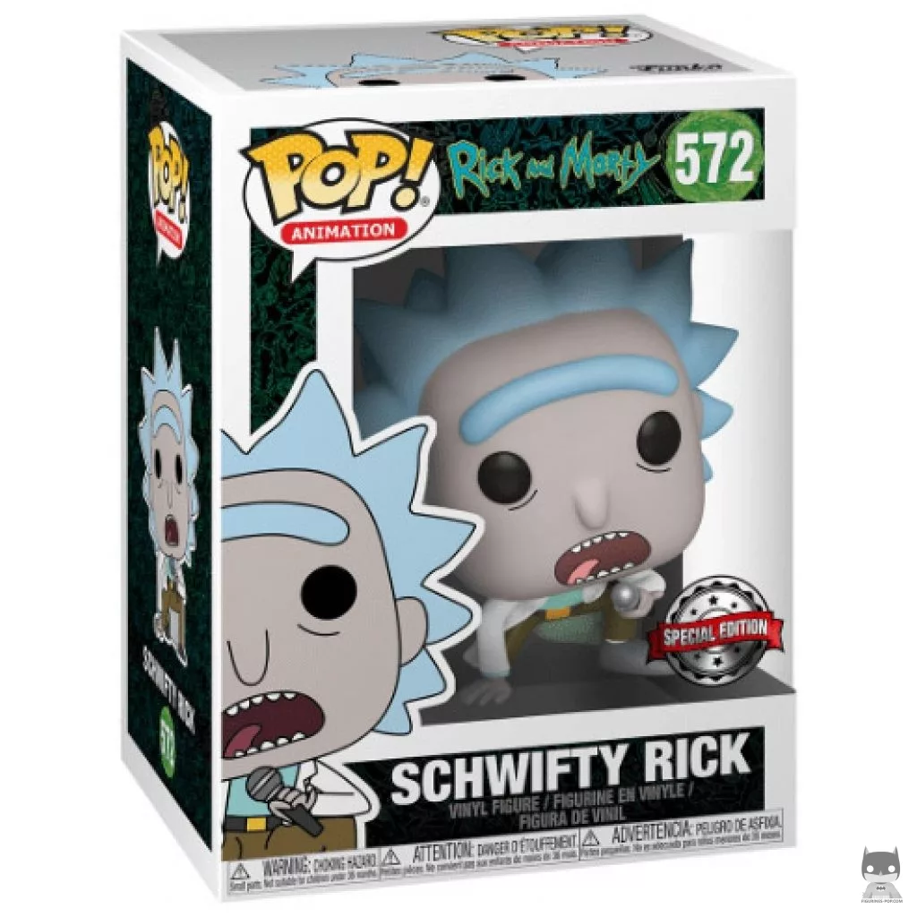 Figurine Funko POP Rick Kiffe avec boîte