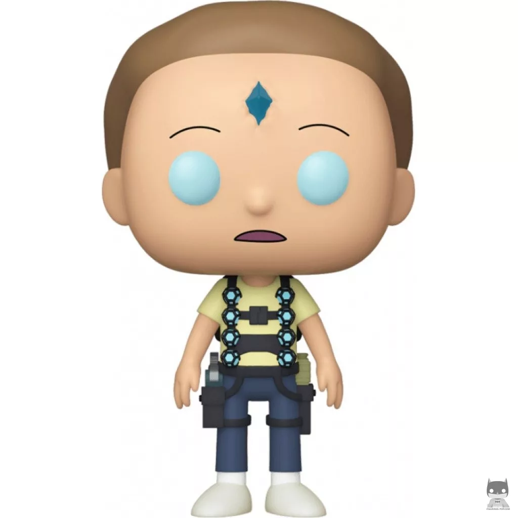 Figurine Funko POP Morty avec Cristal de Mort (Rick et Morty)