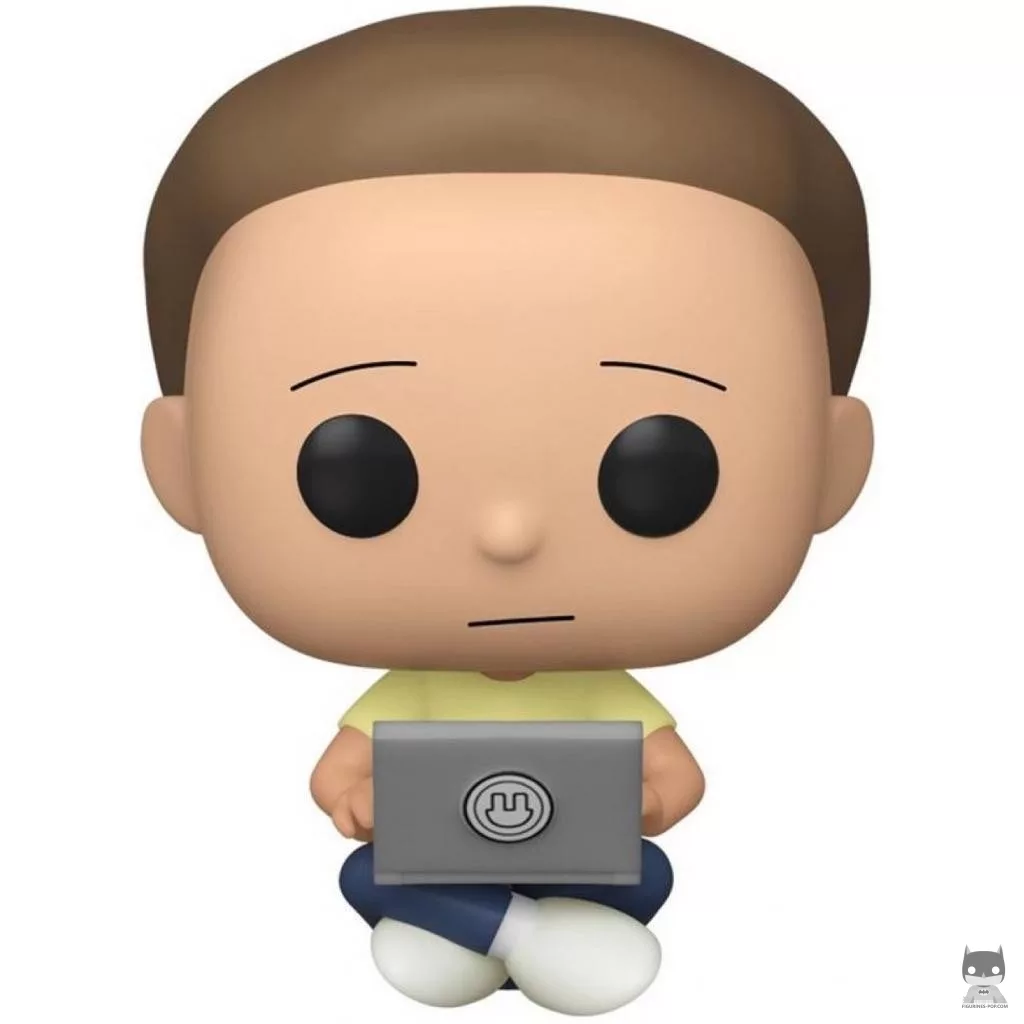 Figurine Funko POP Morty avec Ordinateur (Rick et Morty)