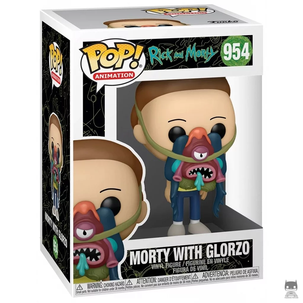 Figurine Funko POP Morty avec Glorzo avec boîte