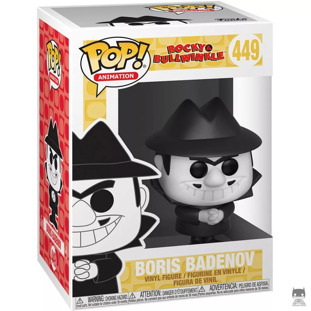 Figurine Funko POP Boris Badenov avec boîte