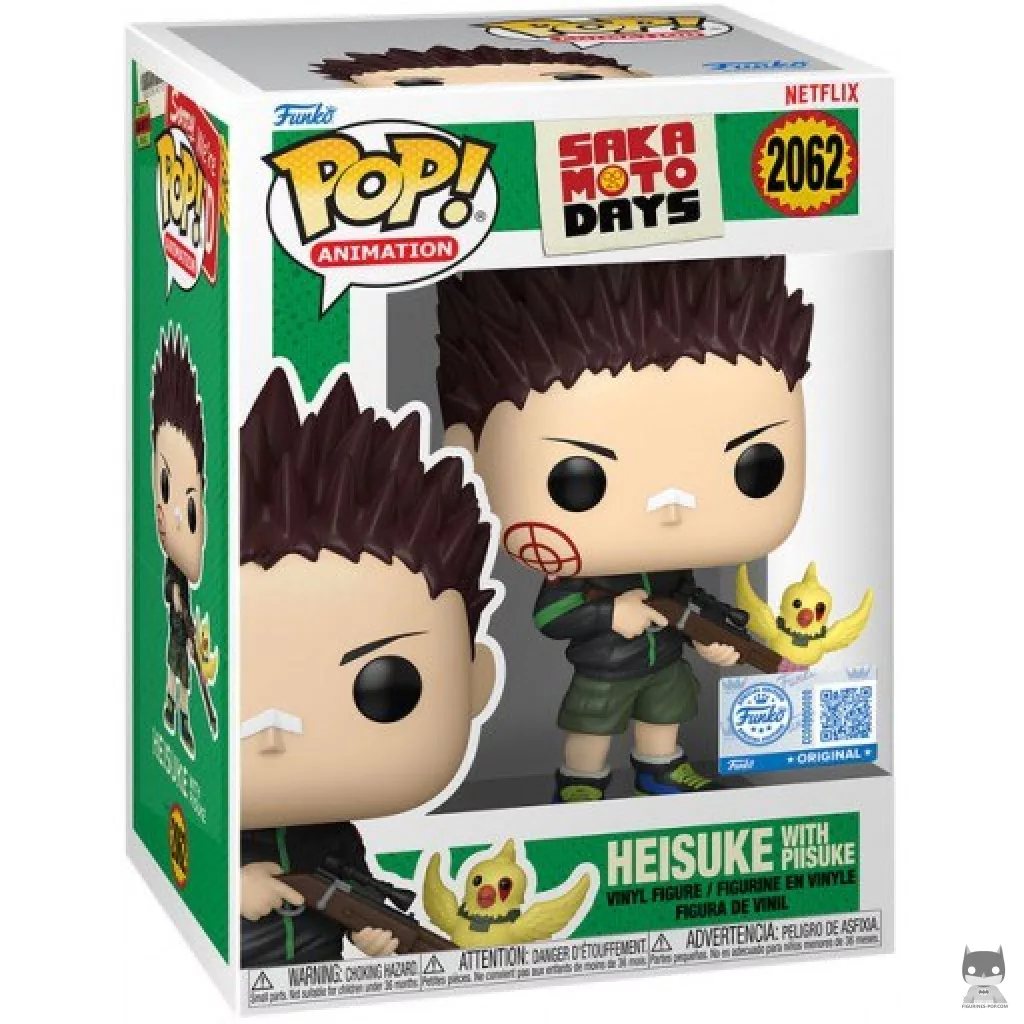 Figurine Funko POP Heisuke avec Piisuke avec boîte