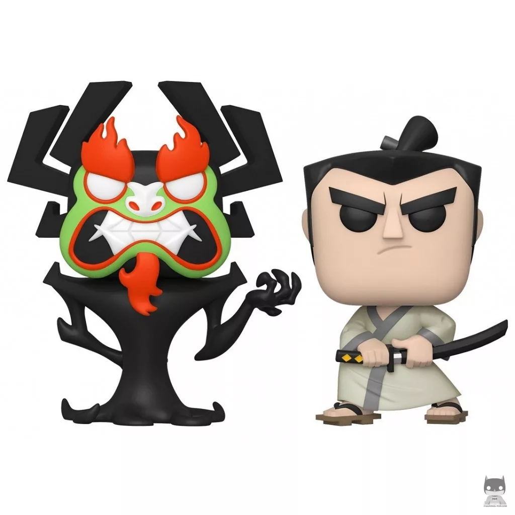 Figurine Funko POP Aku & Samurai Jack (Samouraï Jack)