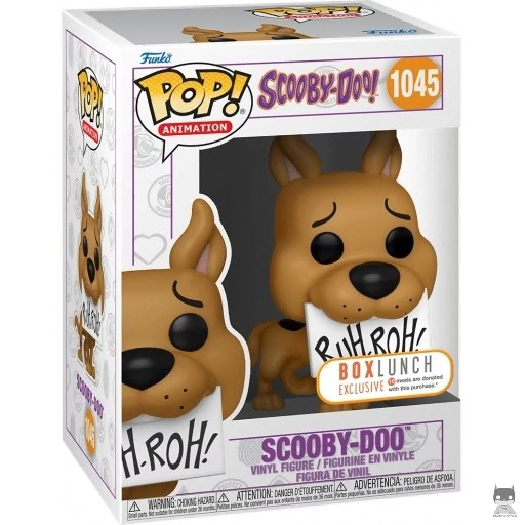Figurine Funko POP Scooby-Doo Ruh-Roh avec boîte