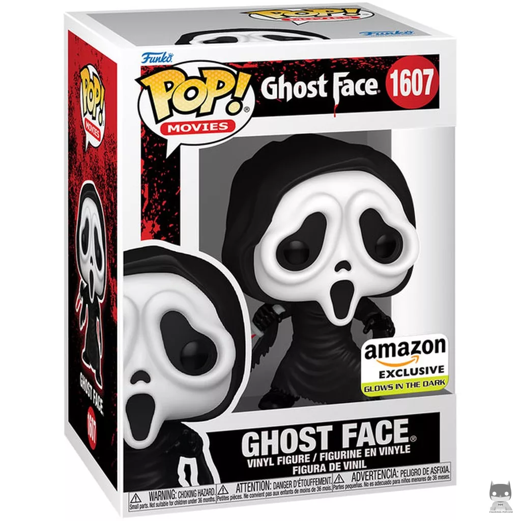 Figurine Funko POP Ghost Face (Glow in the Dark) avec boîte