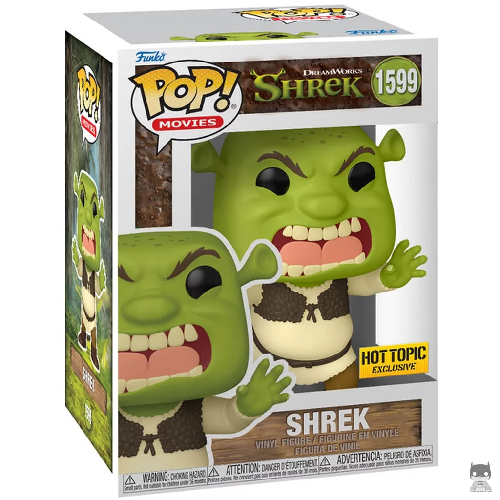 Figurine Funko POP Shrek (effrayant) avec boîte