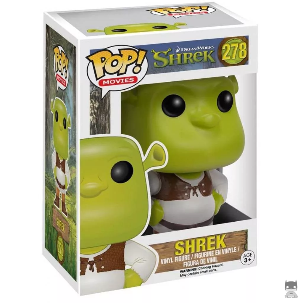 Figurine Funko POP Shrek avec boîte