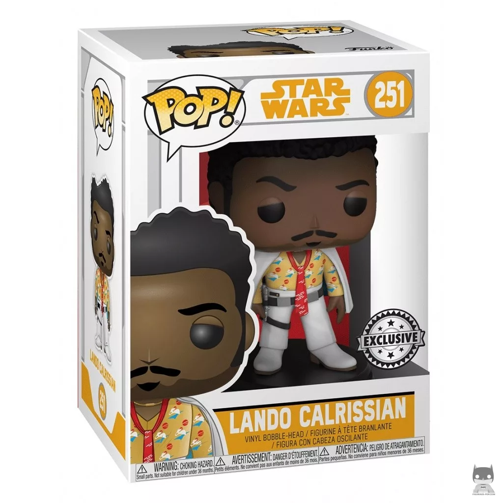 Figurine Funko POP Lando Calrissian avec boîte