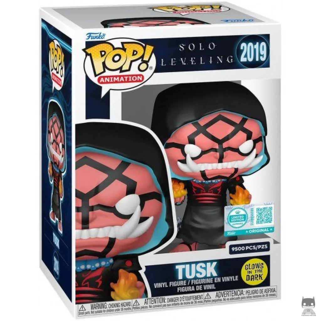 Figurine Funko POP Tusk (Glow in the Dark) avec boîte