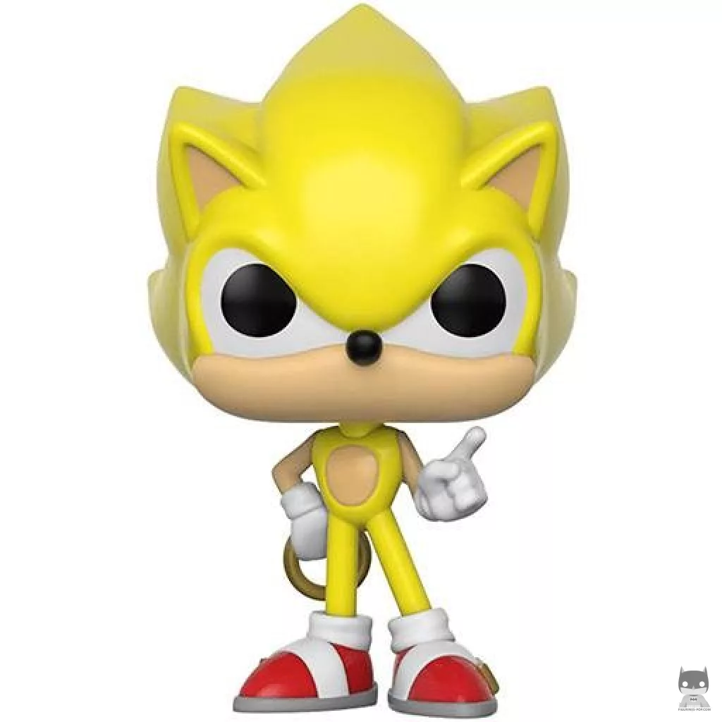 Figurine Funko POP Super Sonic (Sonic le Hérisson)