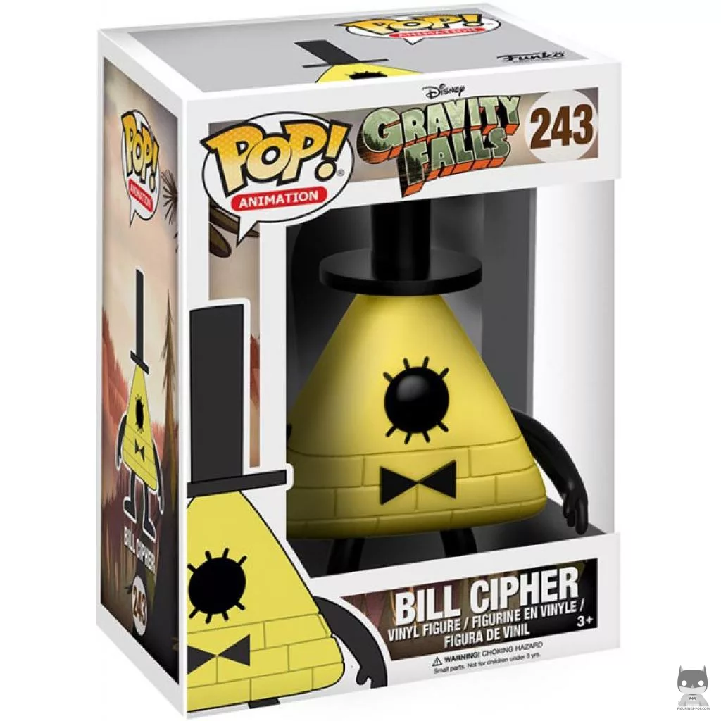 Figurine Funko POP Bill Cipher avec boîte