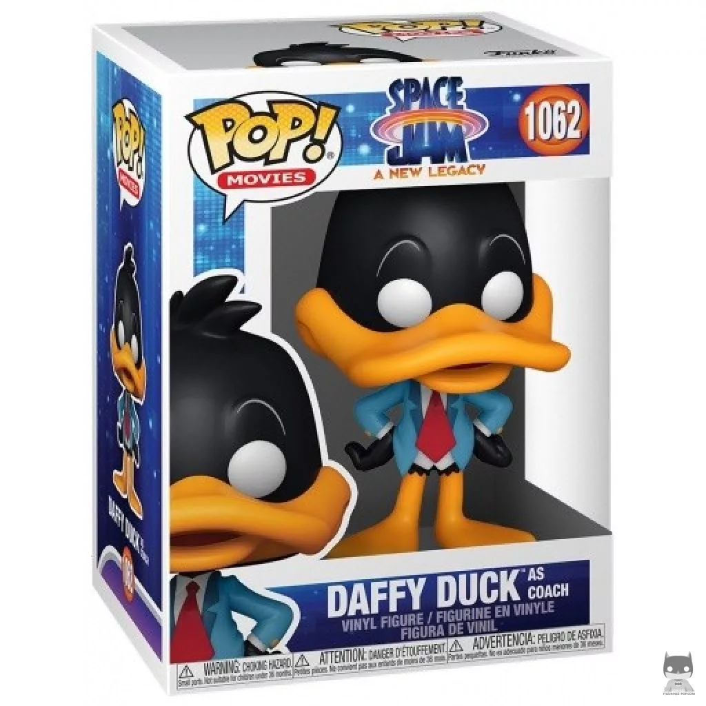 Figurine Funko POP Daffy Duck en Coach avec boîte