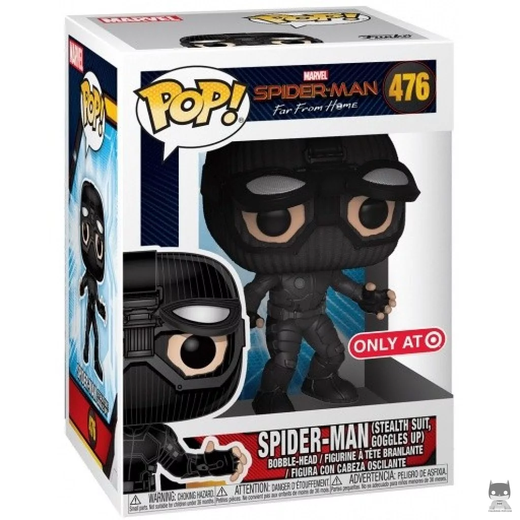 Figurine Funko POP Spider-Man (Combinaison Camouflage) avec boîte