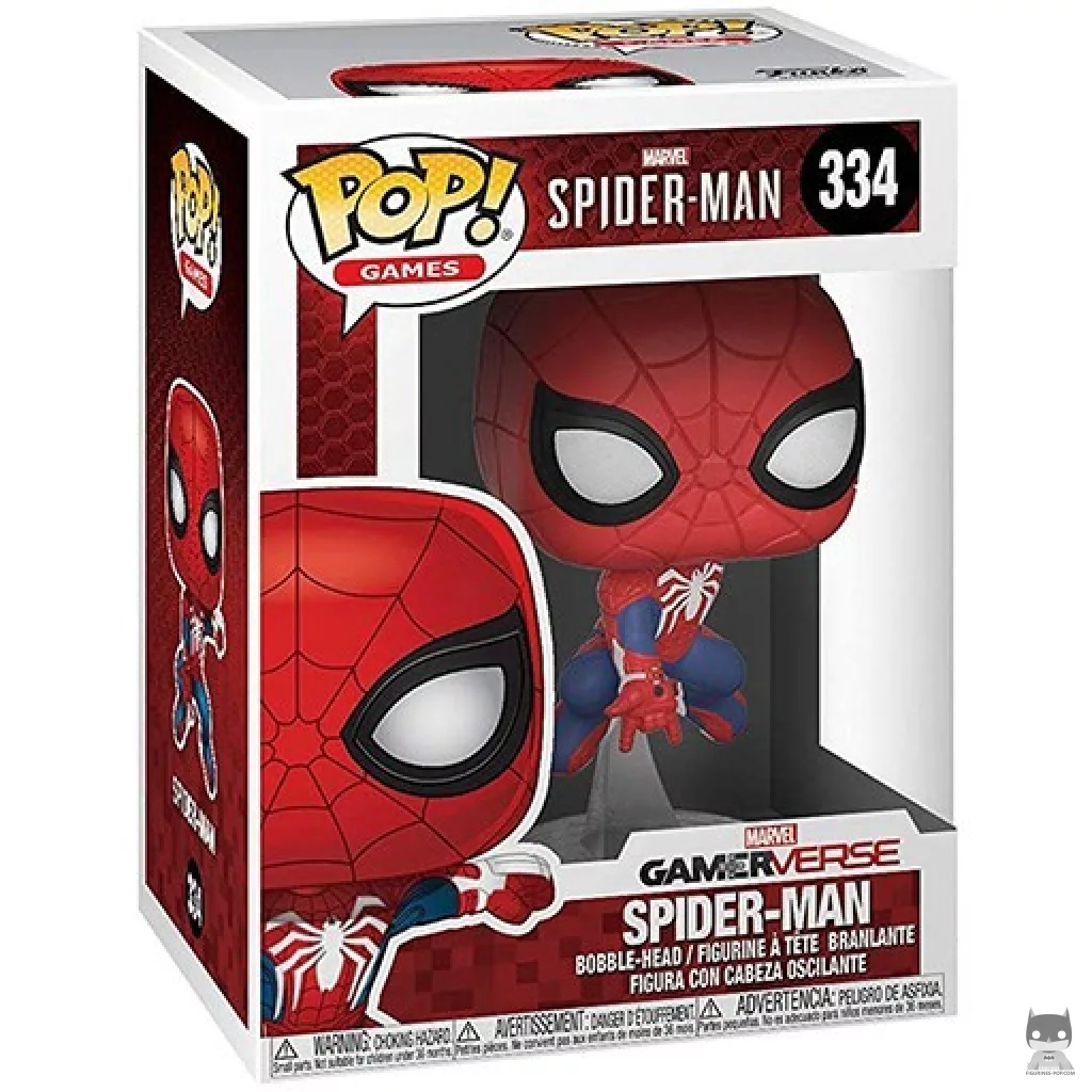 Figurine Funko POP Spider-Man (Araignée Blanche) avec boîte