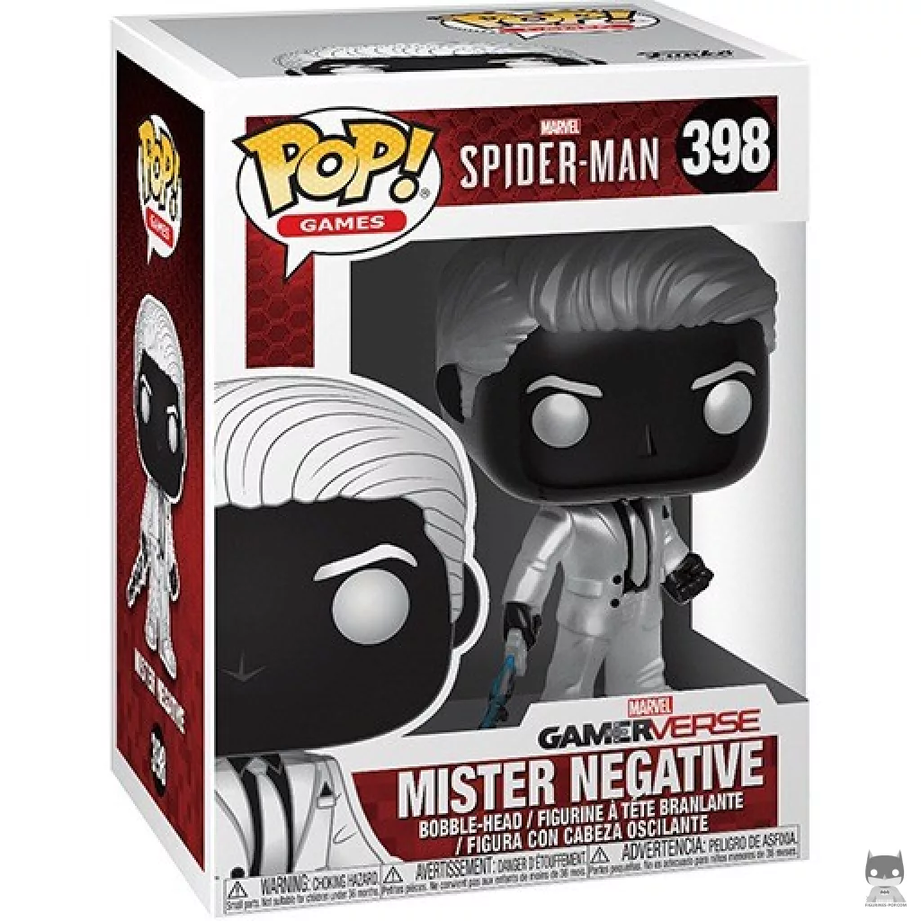 Figurine Funko POP Mister Negative avec boîte