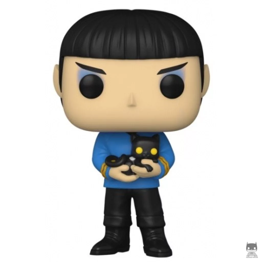 Figurine Funko POP Spock avec Chat (Star Trek)