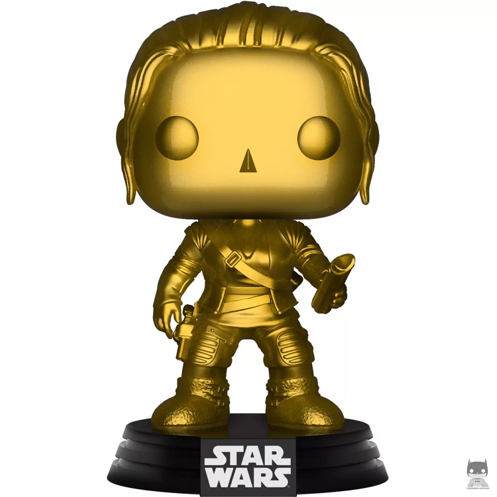 Figurine Funko POP Rey (Doré) (Star Wars (Collection Dorée))