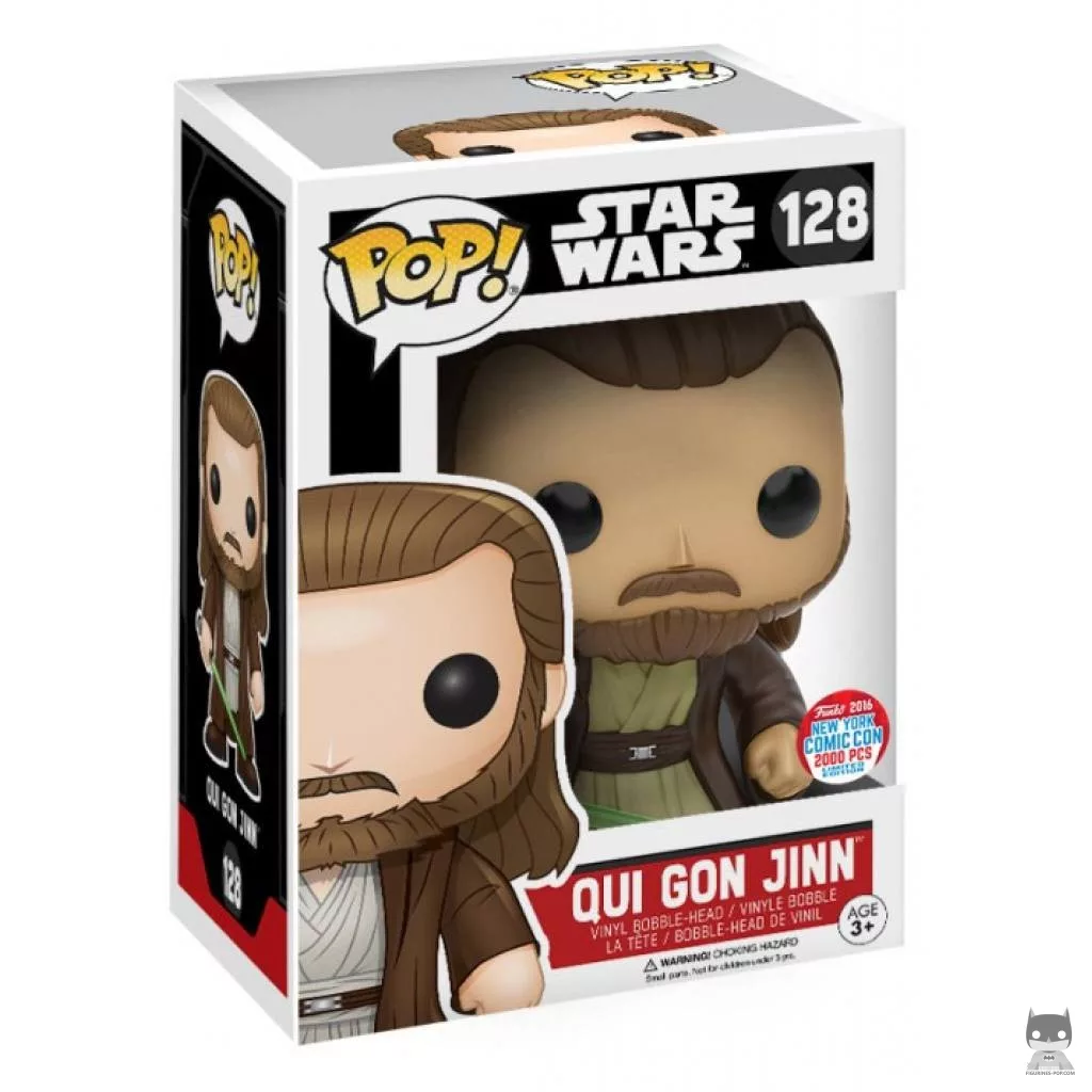 Figurine Funko POP Qui Gon Jinn avec boîte