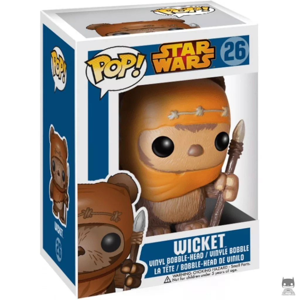 Figurine Funko POP Wicket avec boîte