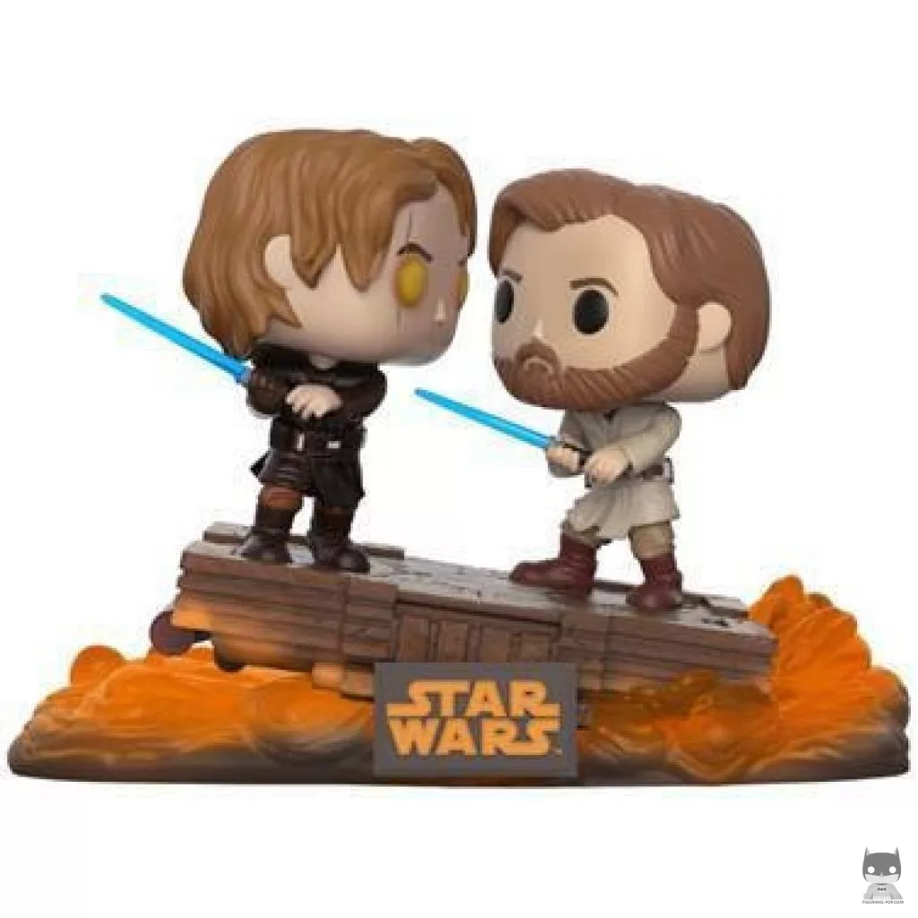 Figurine Funko POP Duel sur Mustafar (Star Wars : Episode III, La Revanche des Sith)