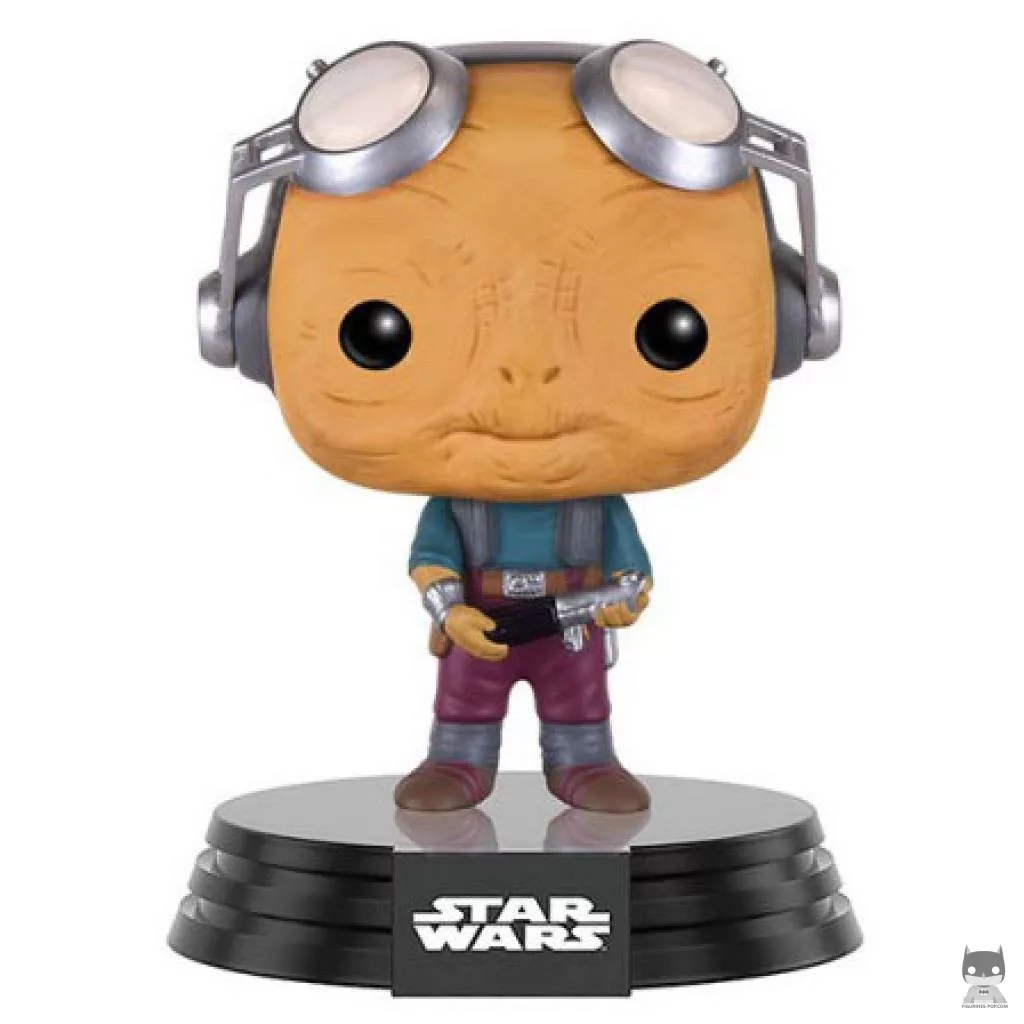 Figurine Funko POP Maz Kanata Lunettes sur le Front (Star Wars : Episode VII, Le Réveil de la Force)