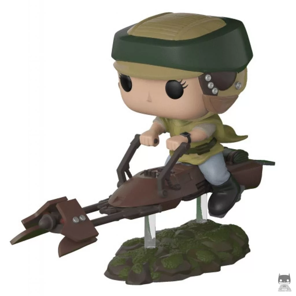 Figurine Funko POP Princess Leia avec Moto Speeder (Star Wars : Episode VII, Le Réveil de la Force)
