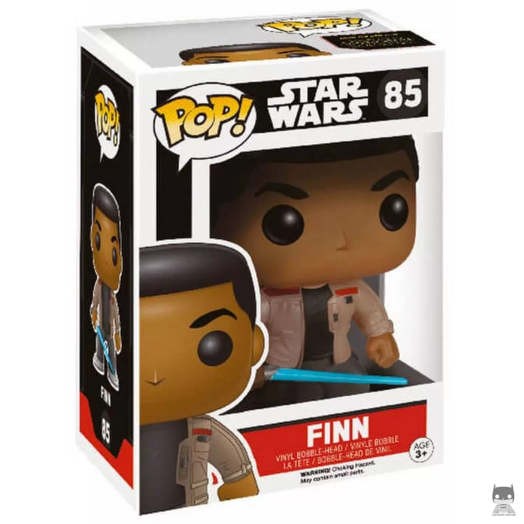 Figurine Funko POP Finn avec Sabre Laser avec boîte