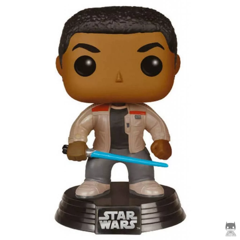 Figurine Funko POP Finn avec Sabre Laser (Star Wars : Episode VII, Le Réveil de la Force)