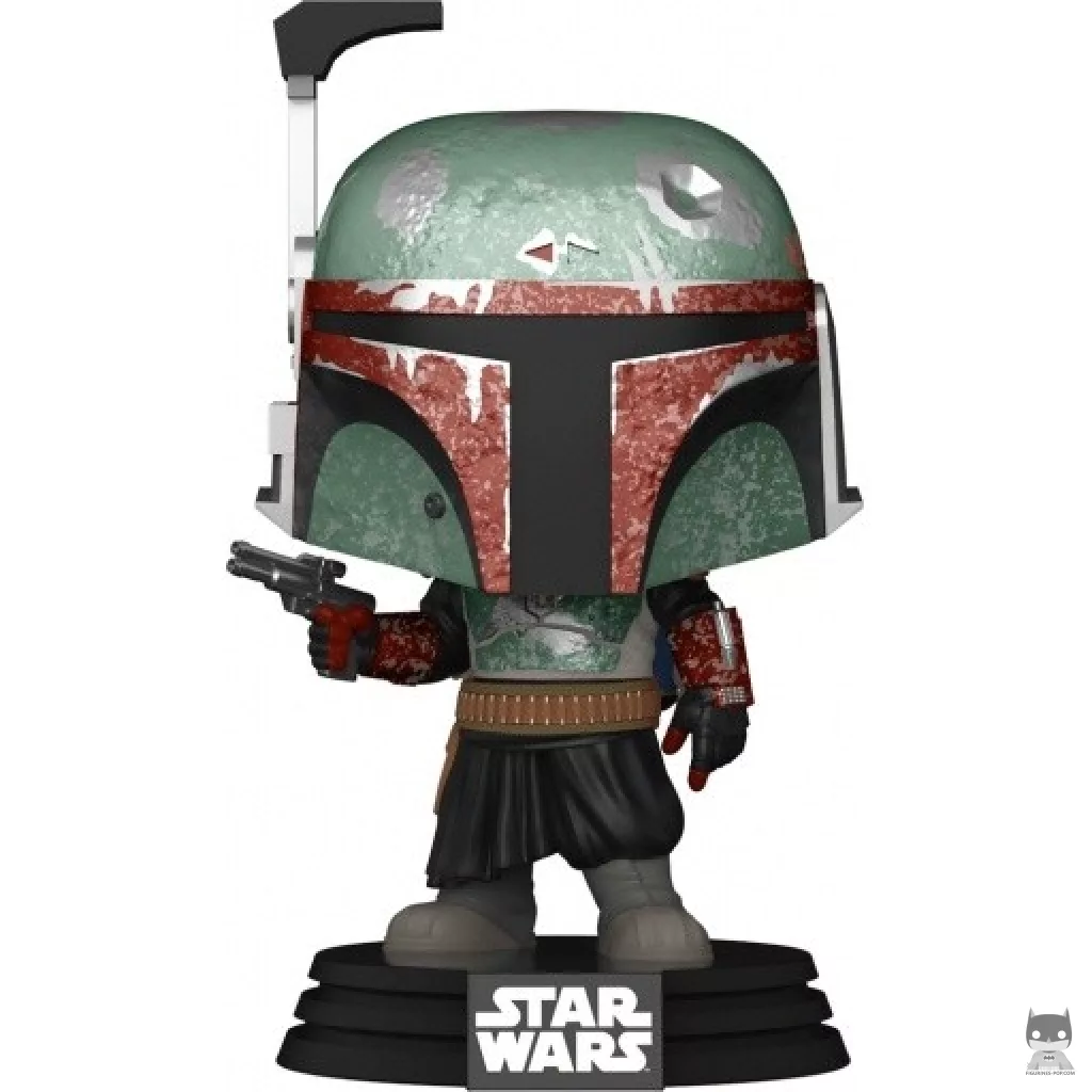 Figurine Funko POP Boba Fett (Metallic) (Star Wars : Le Livre de Boba Fett)