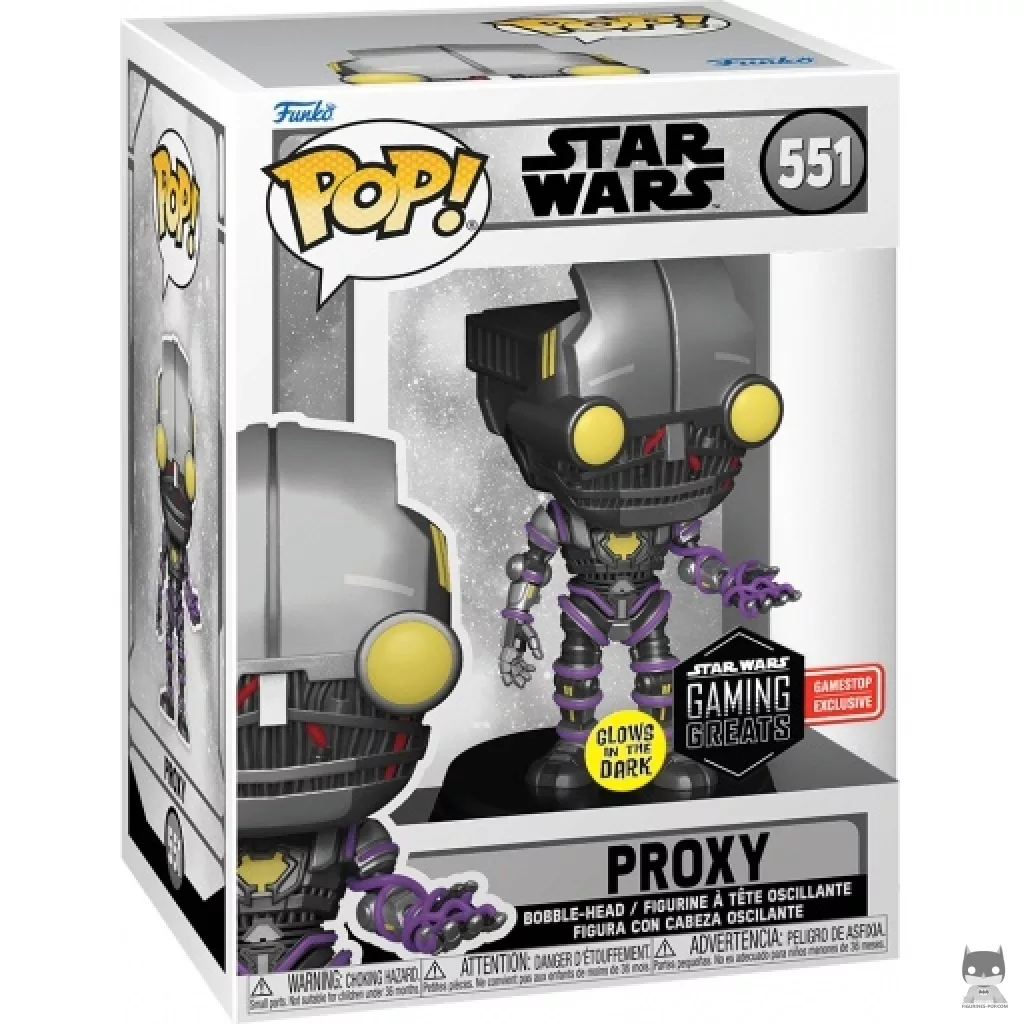 Figurine Funko POP Proxy (Glow in the Dark) avec boîte
