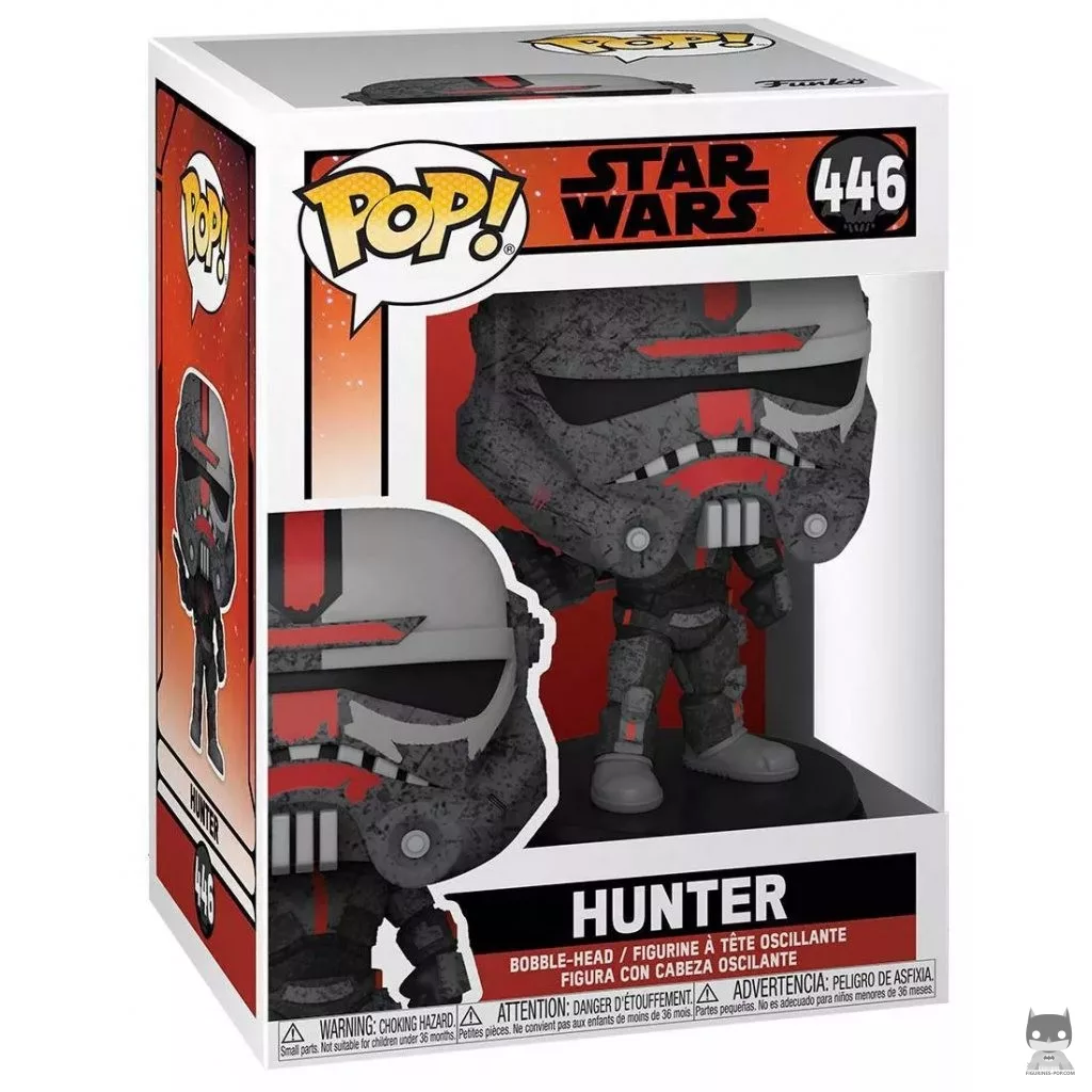 Figurine Funko POP Hunter avec boîte