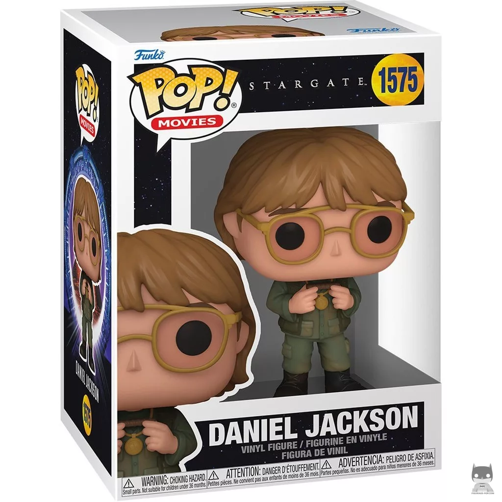 Figurine Funko POP Daniel Jackson avec boîte