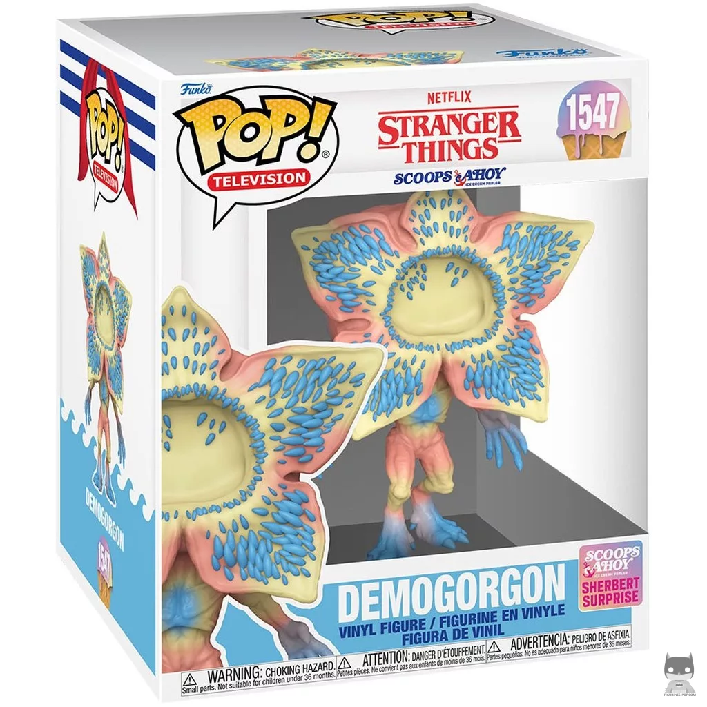 Figurine Funko POP Demogorgon (Scoops Ahoy) (Supersized) avec boîte