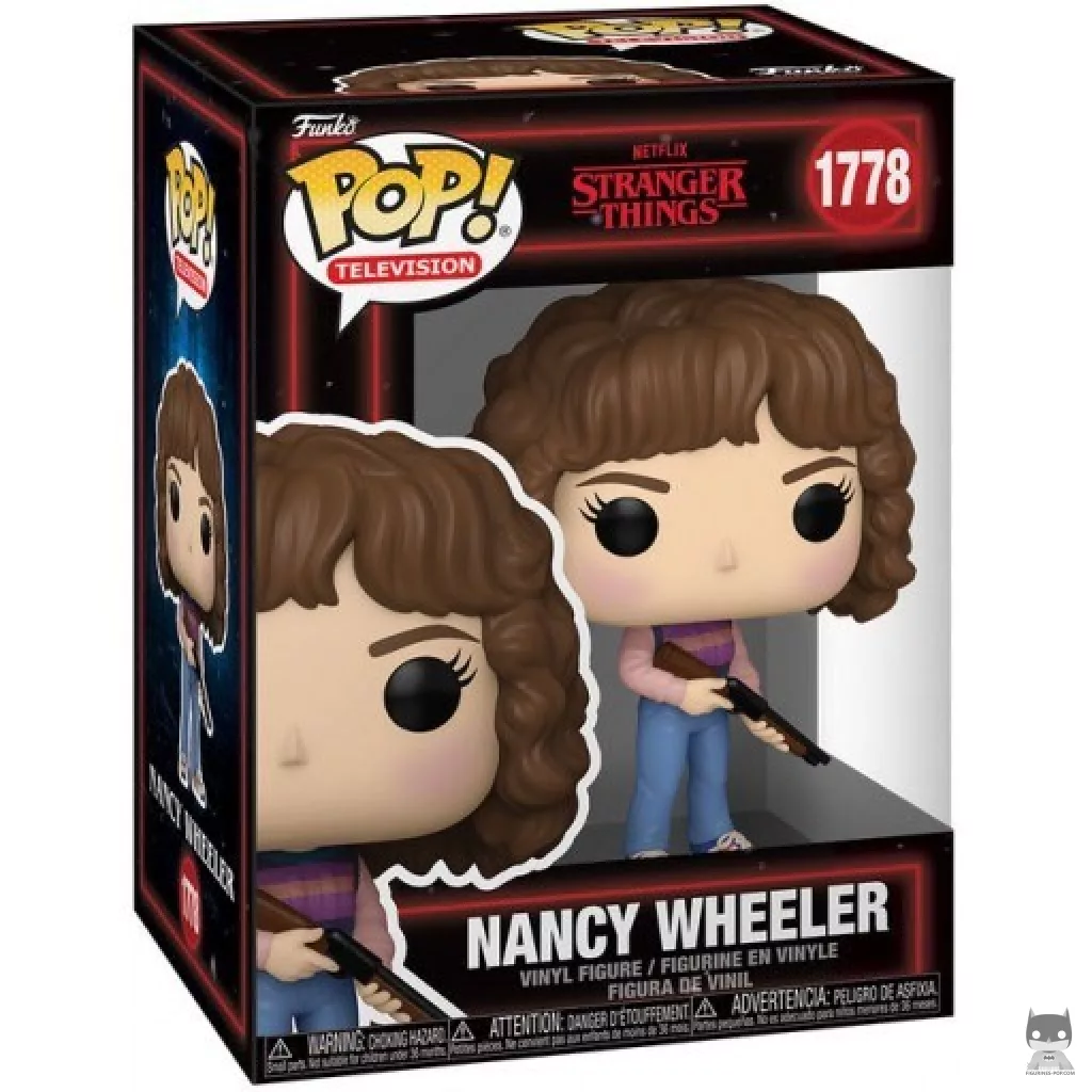Figurine Funko POP Nancy Wheeler avec boîte