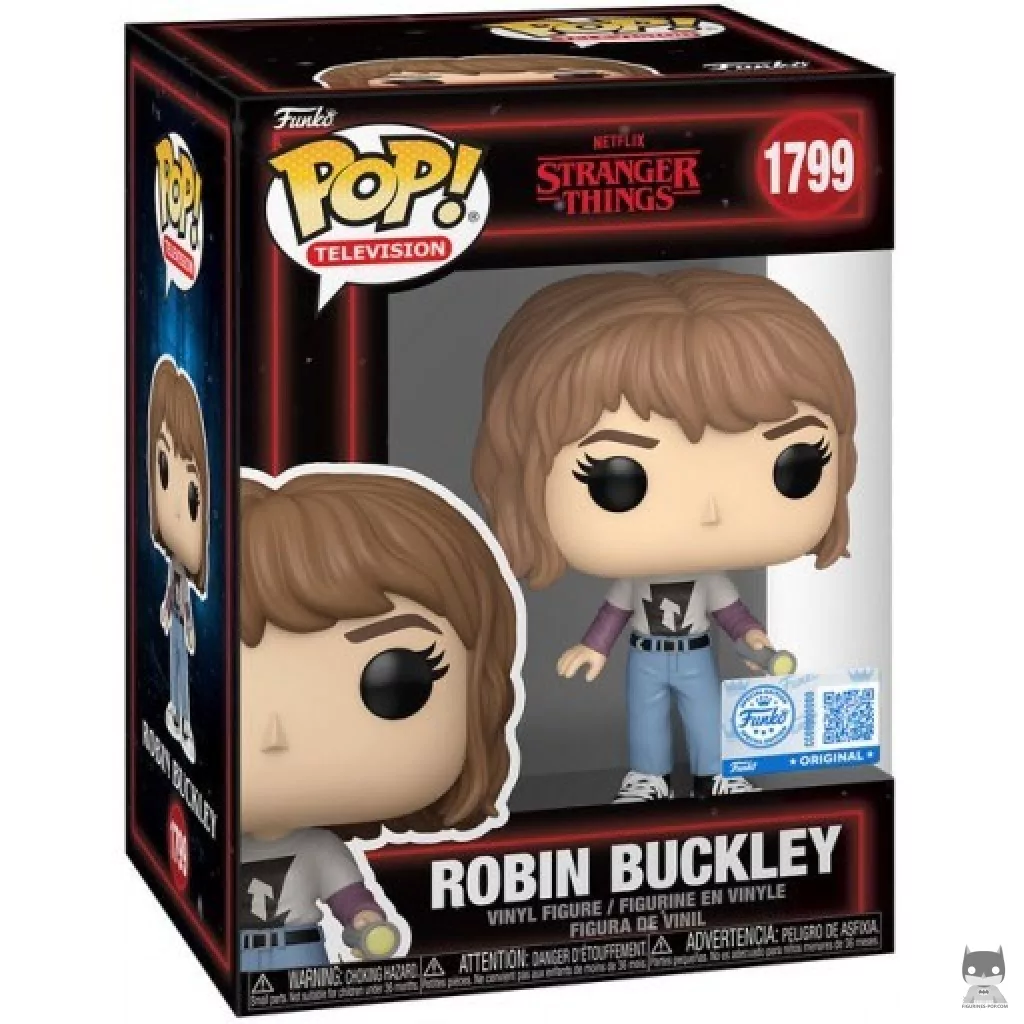 Figurine Funko POP Robin Buckley avec Lampe Torche avec boîte