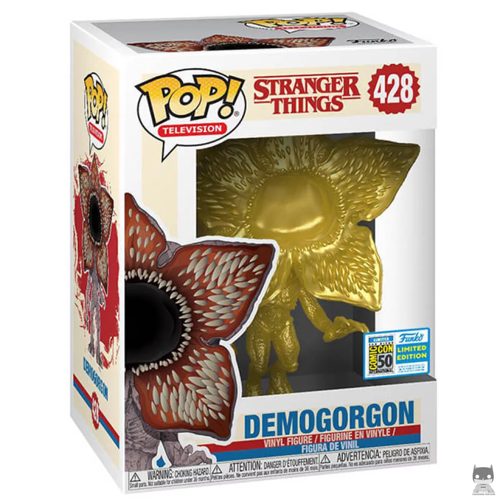 Figurine Funko POP Demogorgon (Doré) avec boîte