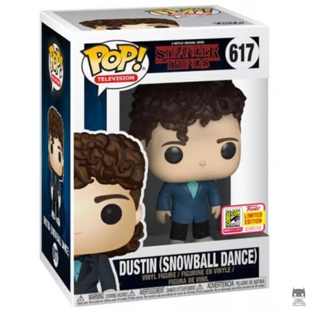 Figurine Funko POP Dustin au bal de fin d'année avec boîte