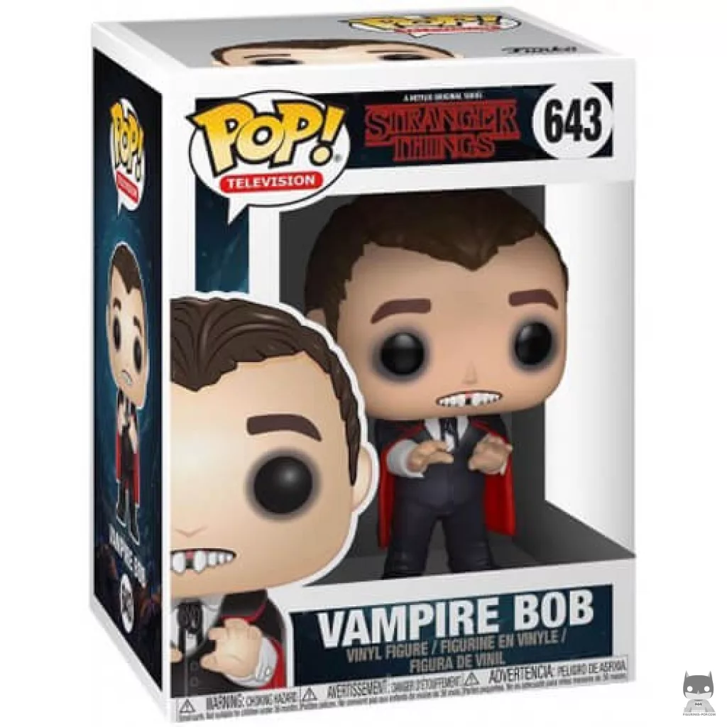 Figurine Funko POP Bob en vampire avec boîte