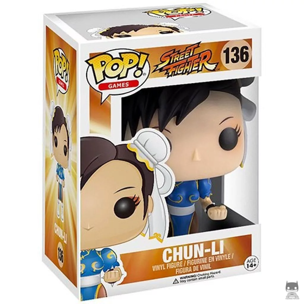 Figurine Funko POP Chun-Li (Rose) avec boîte
