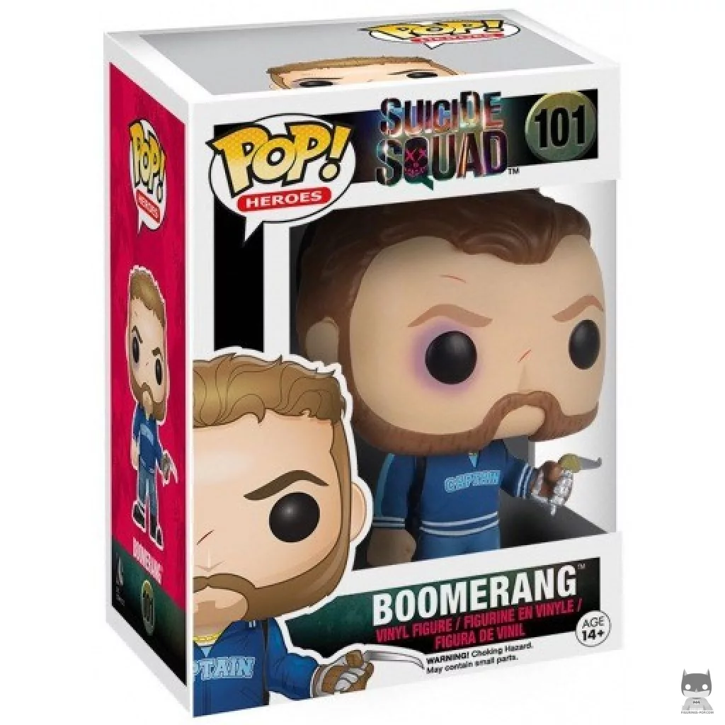 Figurine Funko POP Captain Boomerang avec boîte
