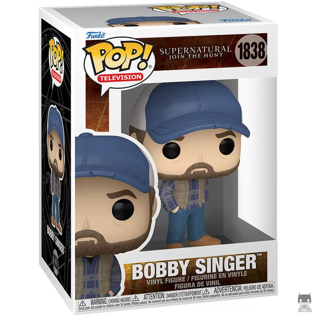 Figurine Funko POP Bobby Singer avec boîte