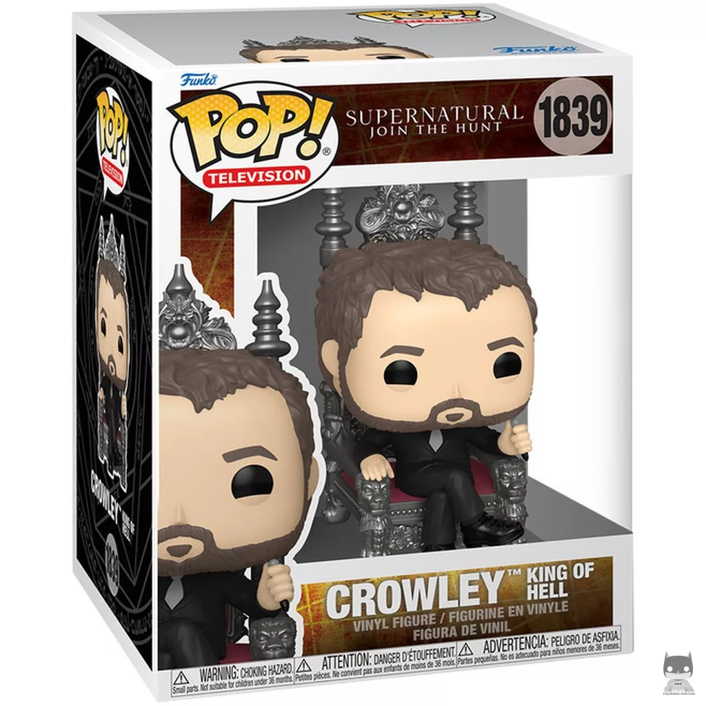 Figurine Funko POP Crowley (Roi de l'enfer) avec boîte