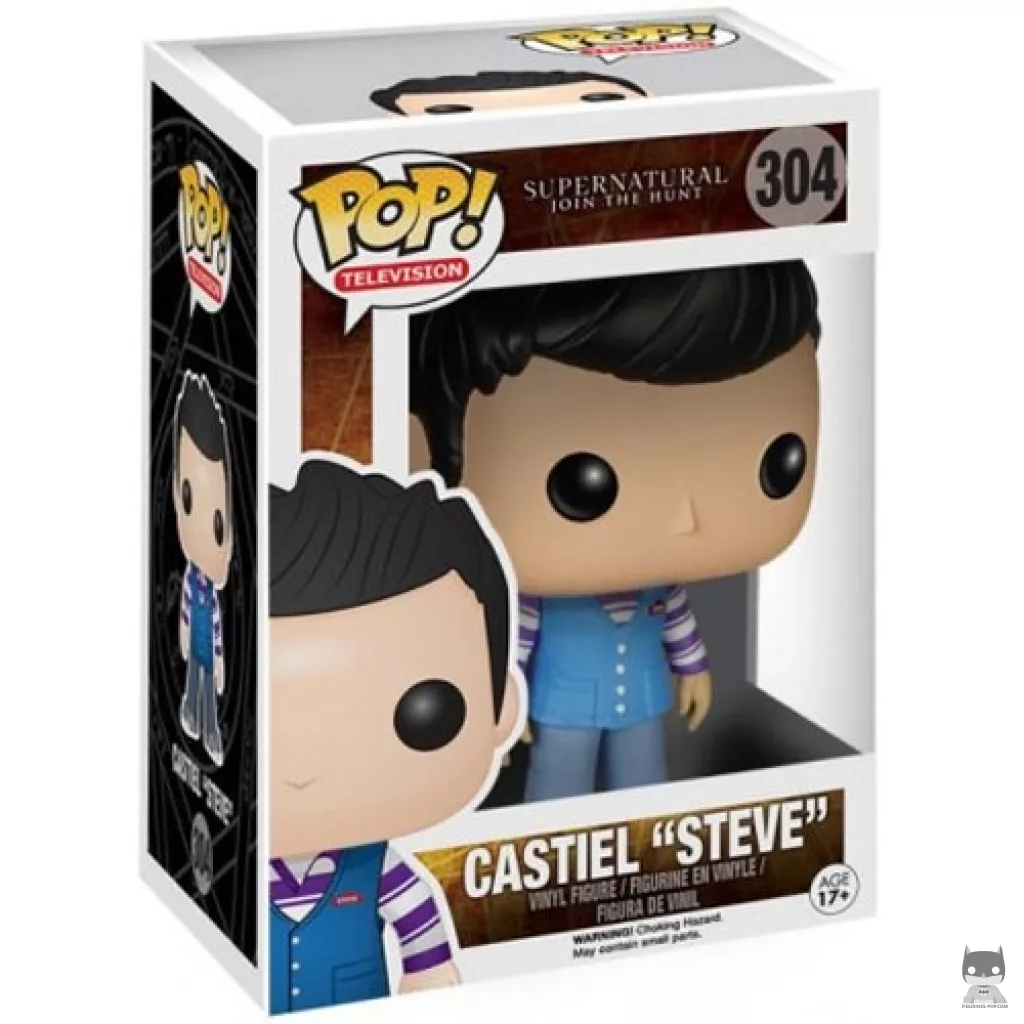Figurine Funko POP Castiel (Steve) avec boîte