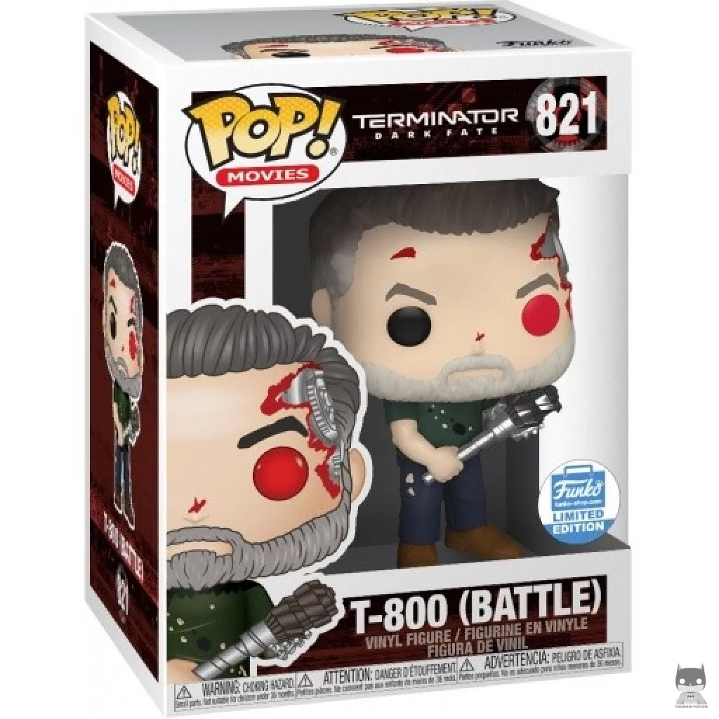 Figurine Funko POP T-800 Combat avec boîte