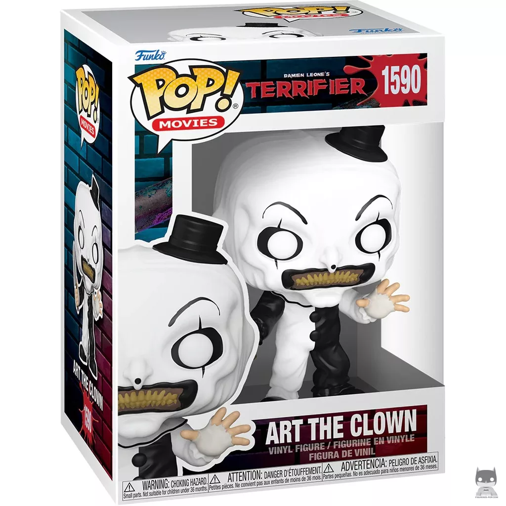 Figurine Funko POP Art le Clown avec boîte